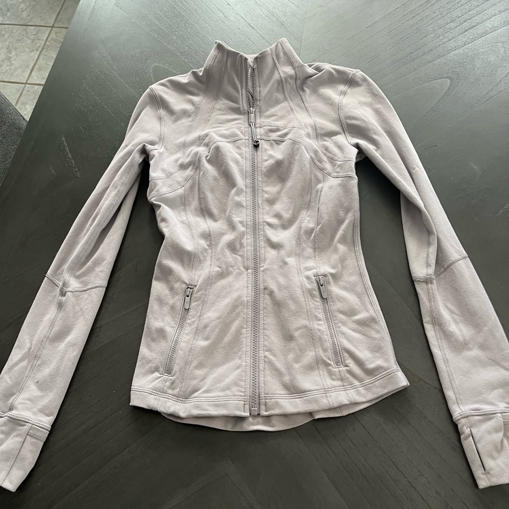 Lululemon Taupe jacket size 4